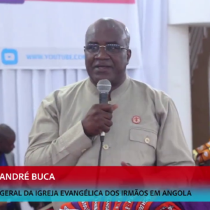 Pr. Isaac André Buca, Secretário Gral da Igreja Evangélica dos Irmão em Angola - IEIA