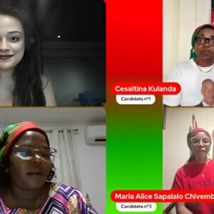 Debate entre as três candidatas à Presidente da LIMA
