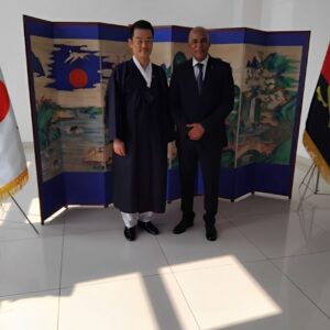 Presidente da UNITA, com Embaixada da Coreia do Sul