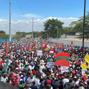 Marcha da UNITA e FPU em Luanda