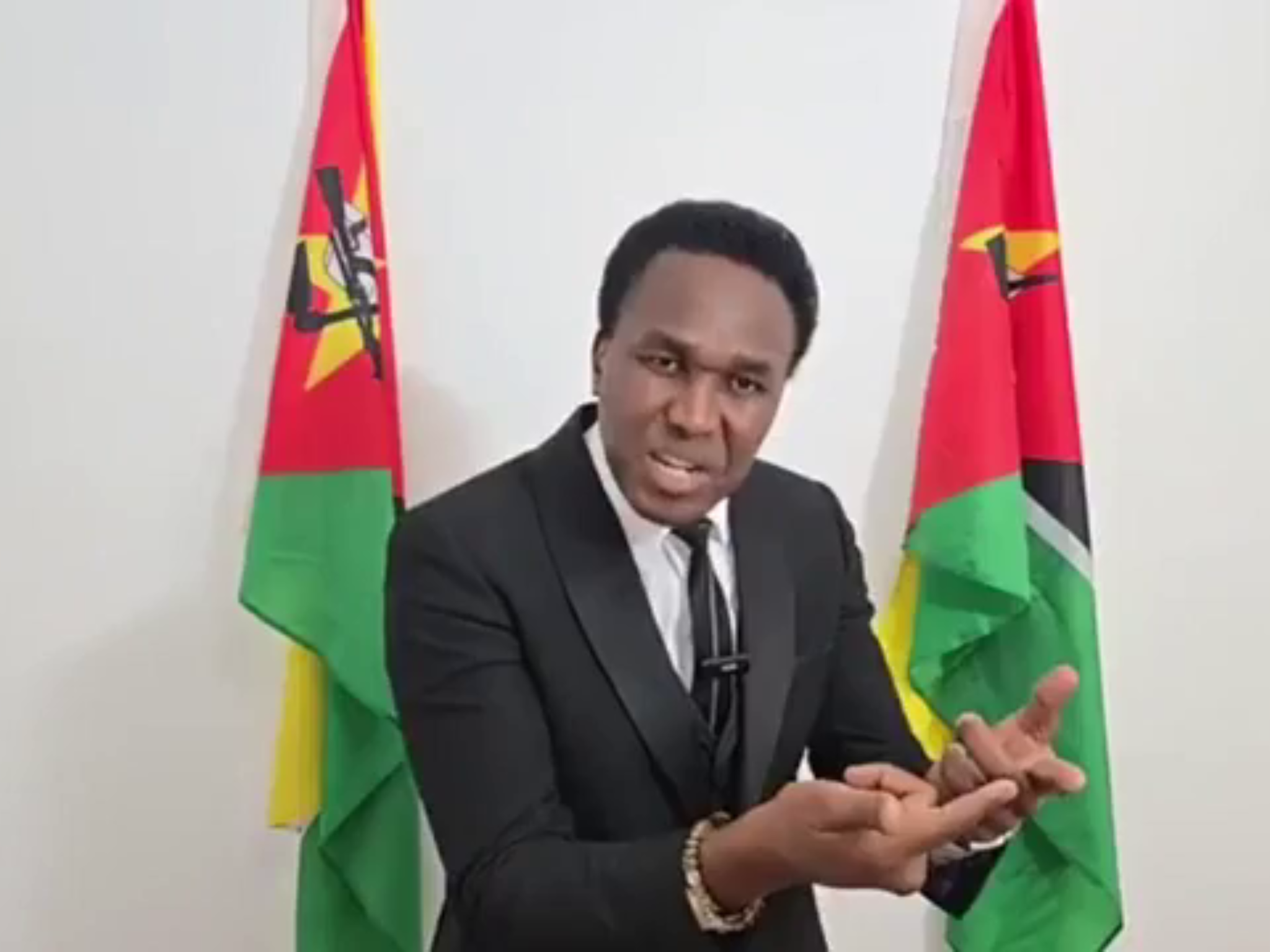 Ex-Candidato moçambicano às Eleições Presidenciais, Venâncio Mondlane