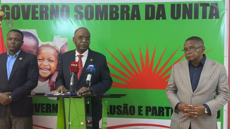 Conferência de Imprensa Governo Sombra da UNITA