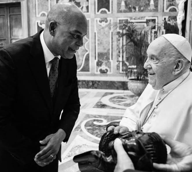 Adalberto Costa Junior e Papa Francisco