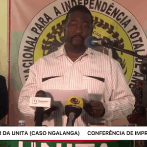 Conferência de imprensa do Grupo Parlamentar da UNITA sobre a Galanga