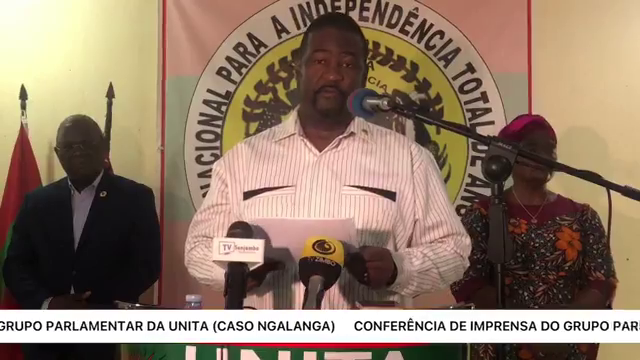 Conferência de imprensa do Grupo Parlamentar da UNITA sobre a Galanga