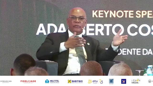 Presidente da UNITA, Adalberto Costa Júnior, no espaço "Conversas Economia 100 Makas"