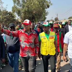 Presidente da UNITA no Huambo