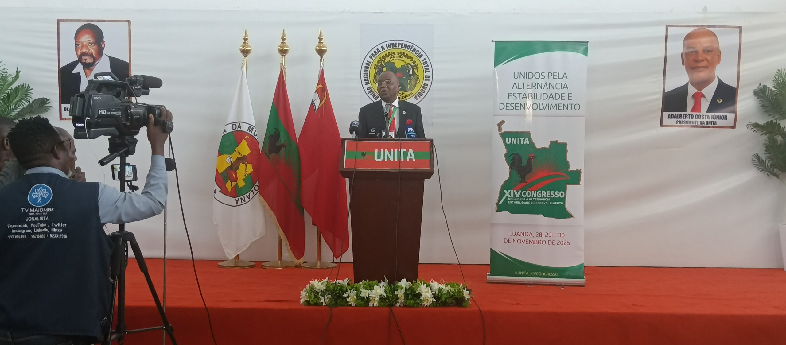 Conferência de Imprensa sobre o XIV Congresso da UNITA