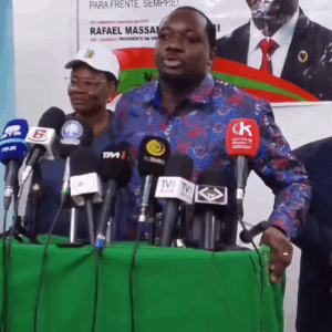 Encerramento da campanha de Rafael Massanga Savimbi