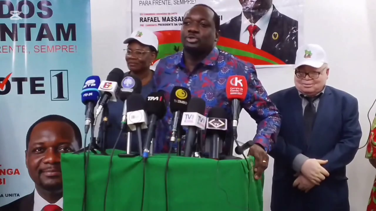 Encerramento da campanha de Rafael Massanga Savimbi
