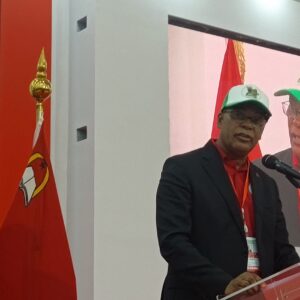 Presidente da UNITA, Adalberto Costa Júnior, quando discursava a abertura do XIV Congresso do Partido