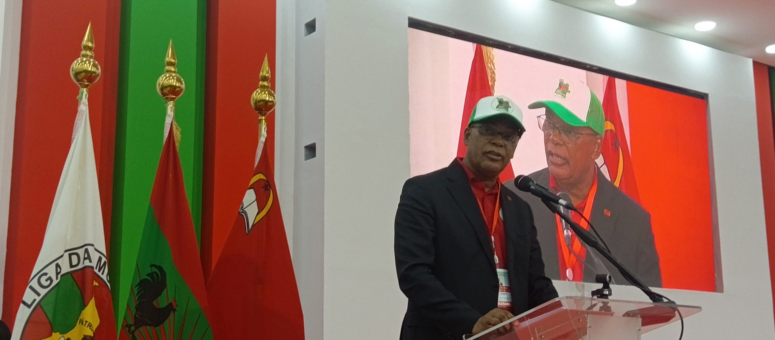 Presidente da UNITA, Adalberto Costa Júnior, quando discursava a abertura do XIV Congresso do Partido