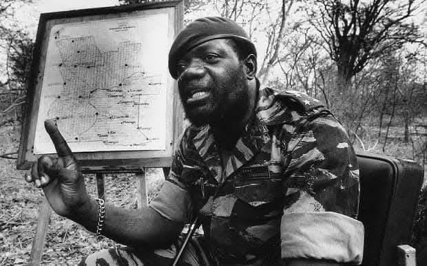 Alto Comandante das Forças Armadas Angolanas, Jonas Savimbi