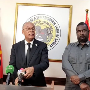 Presidente da UNITA, durante conferência de Imprensa, após encontro com o Presidente da República