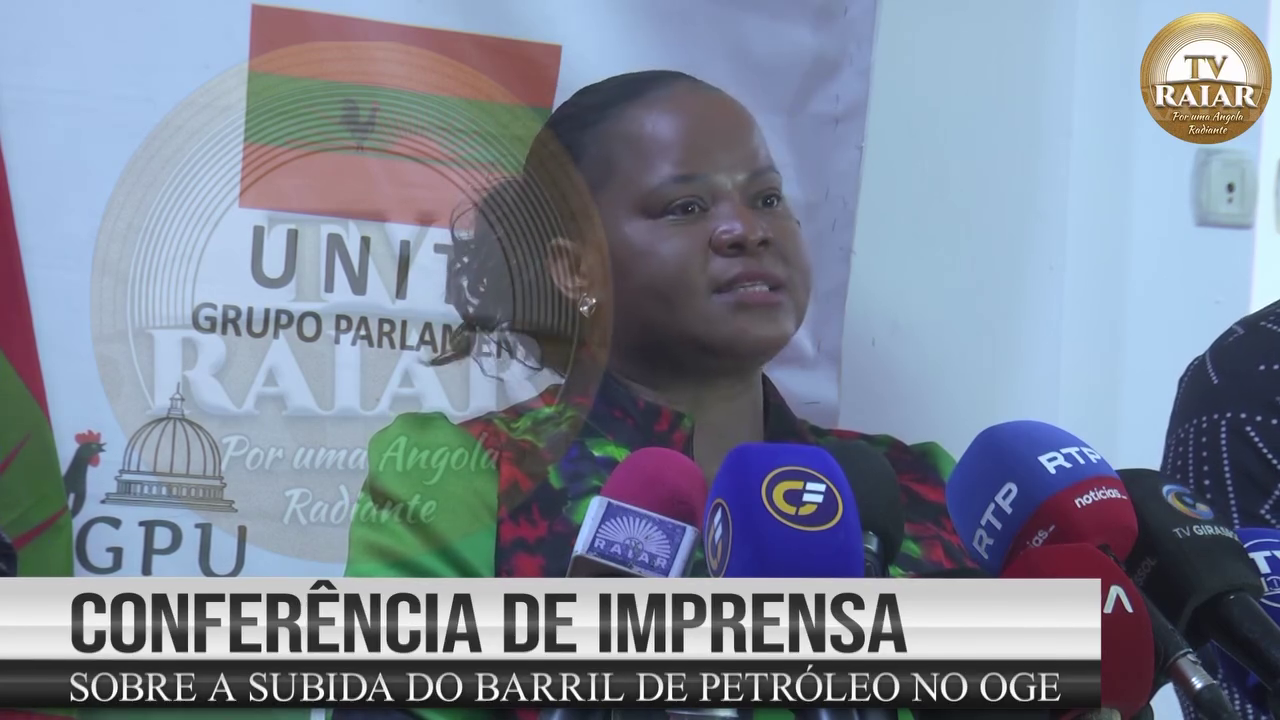 Conferência de Imprensa do Grupo Parlamentar da UNITA