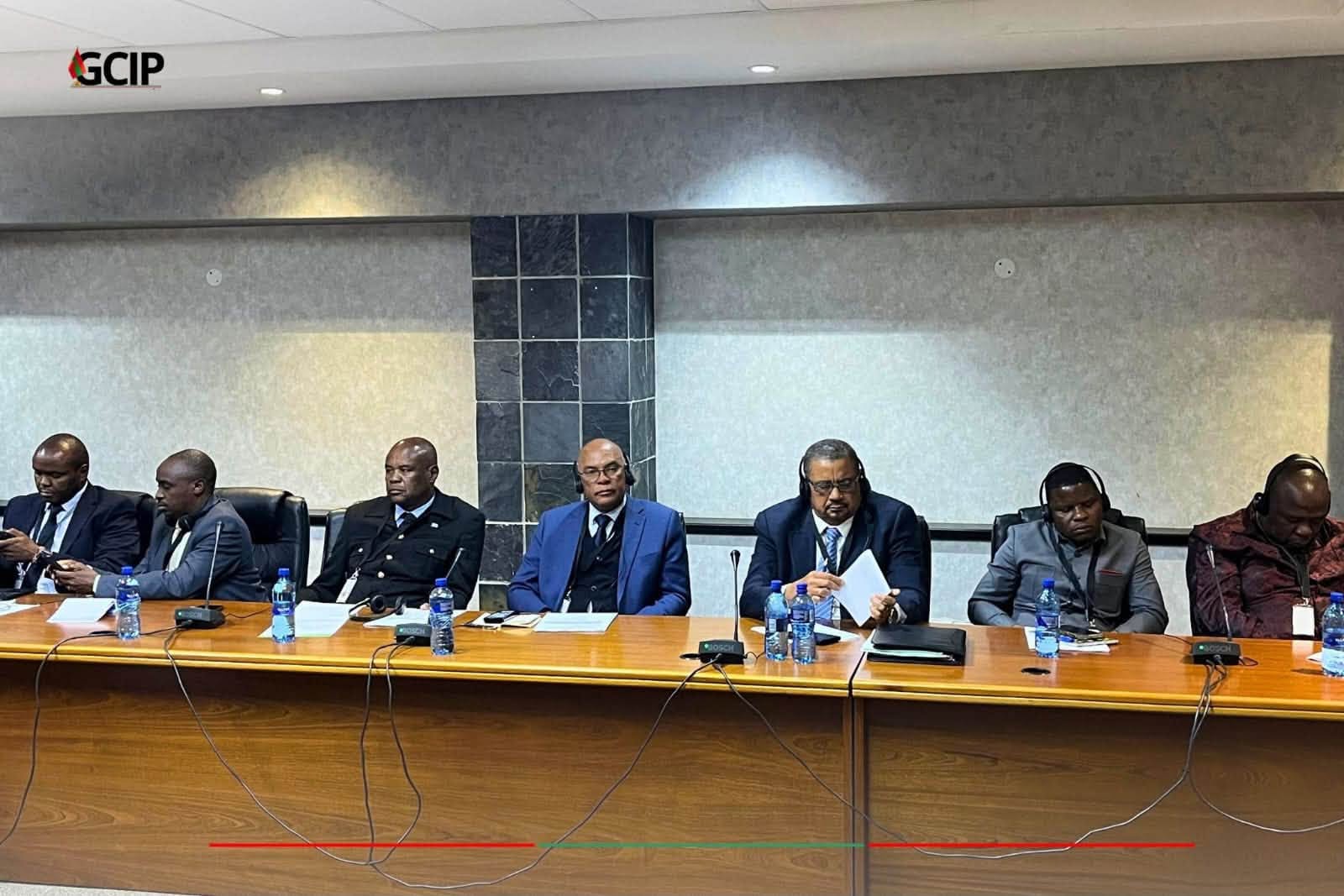 Presidente da UNTA nas reuniões do Parlamento Pan-Africano