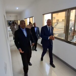 Presidente da UNITA, Adalberto Costa Júnior, em encontro com liderança da IECA I