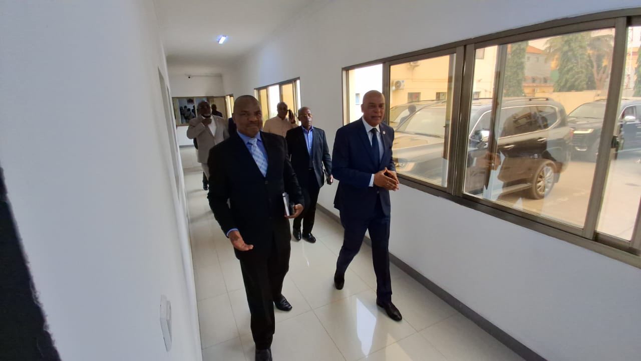 Presidente da UNITA, Adalberto Costa Júnior, em encontro com liderança da IECA I