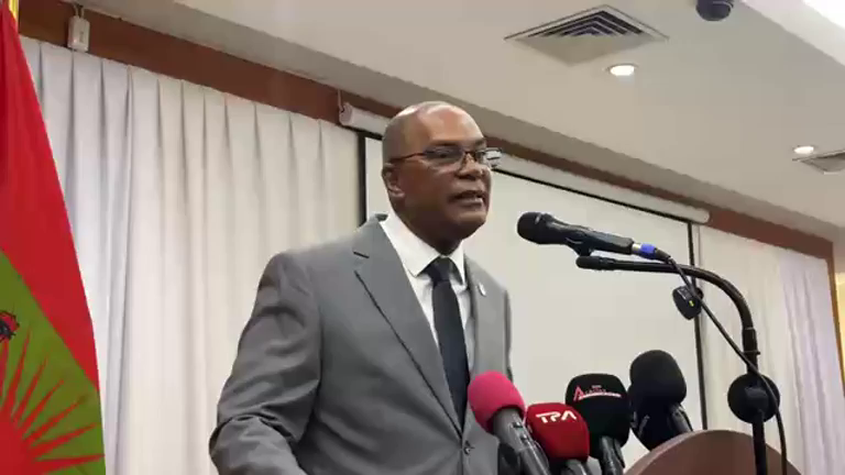 Preidente da UNITA, Adalberto Costa Júnior, durante abertura do Seminário de Capacitação dos Deputados